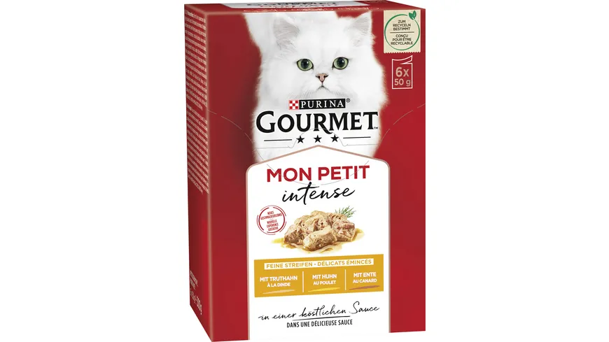 PURINA GOURMET Mon Petit intense mit Ente