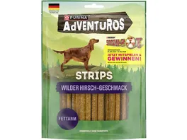 Purina Adventuros Strips mit wildem Hirschgeschmack Hundeleckerlis