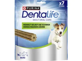 Purina DentaLife Mini Taegliche Zahnpflege Snacks fuer kleine Hunde