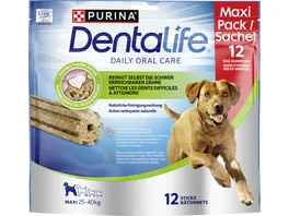 Purina DentaLife Maxi Taegliche Zahnpflege Snacks fuer grosse Hunde