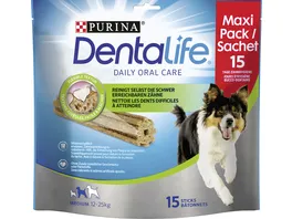 Purina DentaLife Medium Taegliche Zahnpflege Snacks