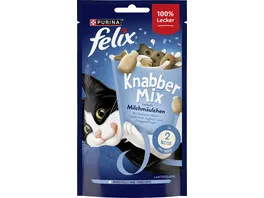 PURINA FELIX Katzenleckerlis KnabberMix Milchmaeulchen