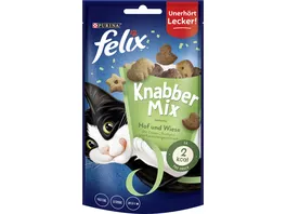 PURINA FELIX Katzenleckerlis KnabberMix Hof Wiese