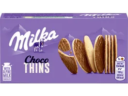 Milka Kekse Choco Thins knusprig extra fein