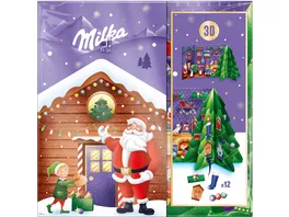 Milka Adventskalender Pop Up Tanne