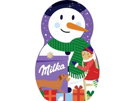 Milka Adventskalender Schokolade Schneemann