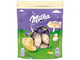 Milka Ostereier weisse Schokolade