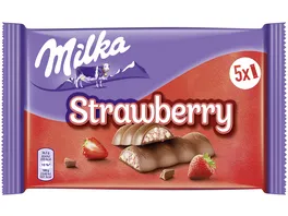 Milka Schoko Riegel Erdbeer