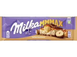 Milka Schokoladentafel Toffee Ganznuss MMMAX