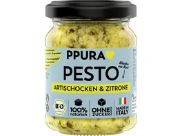 PPURA Bio Pesto Artischocke 100 natuerlich