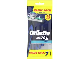 Gillette Einweg Rasierer Blue II Plus