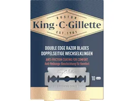 King C Gillette Klingen fuer Rasierhobel