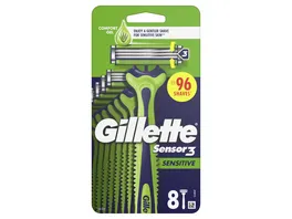 Gillette Einwegrasierer Sensor3 Sensitive