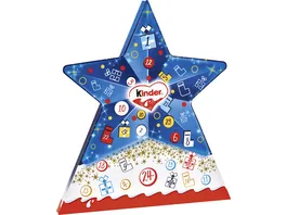 kinder Mix Stern Adventskalender