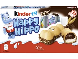 kinder Happy Hippo cacao 5er