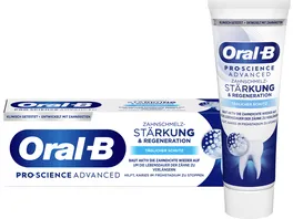 Oral B Zahnpasta Pro Science Advanced Zahnschmelzstaerkung regeneration