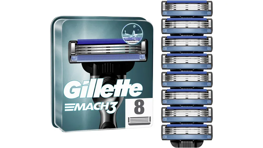 Gillette MACH3 Klingen 8 Stück