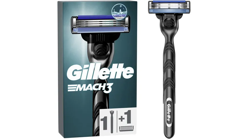 Gillette MACH3 Rasierer mit 1ner Klinge online bestellen | MÜLLER