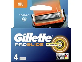 Gillette PROGLIDE Klingen Power 4 Stueck