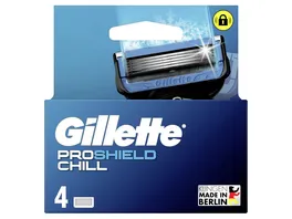 Gillette PROSHIELD Klingen Chill 4er