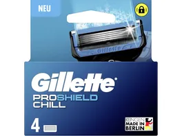 Gillette PROSHIELD Klingen Chill 4er