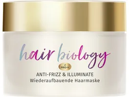 HAIR BIOLOGY Haarmaske Anti Frizz Illuminate