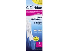 Clearblue Schwangerschaftstest Ultra Fruehtest 2er