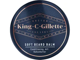 King C Gillette Bartpflege Bartbalsam