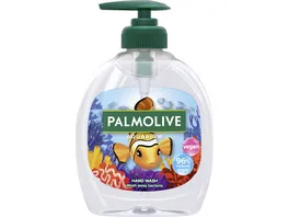 Palmolive Fluessigseife Aquarium sanfte Handreinigung fuer Kinder mit einem blumigen Duft