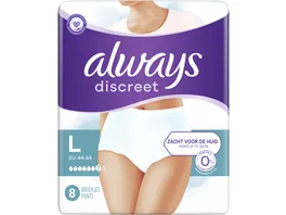 Always Discreet Inkontinenz Pants Plus L 0