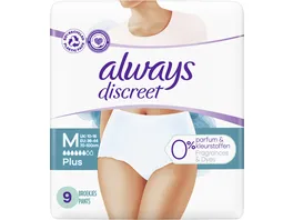 Always Discreet Inkontinenz Pants Plus M 0 9ST