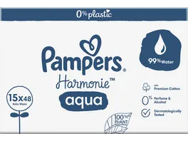 Pampers Feuchttuecher Aqua 15X48 Stueck