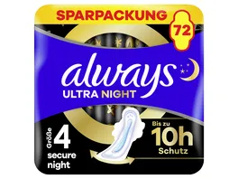 always Binden ultra secure night mit Fluegel Sparpack