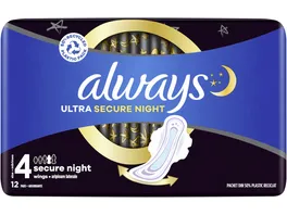 always Binden ultra secure night mit Fluegel Sparpack