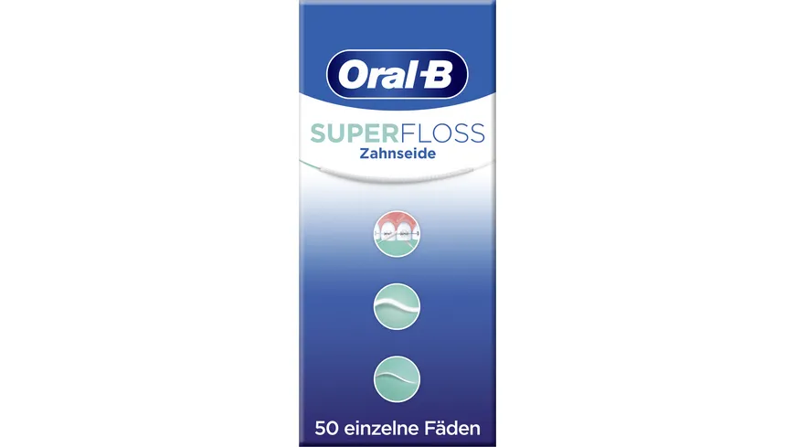 Oral-B Zahnseide Superfloss, 50 Stück