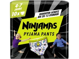 Ninjamas Pyjama Pants fuer Jungs 4 7 Jahre