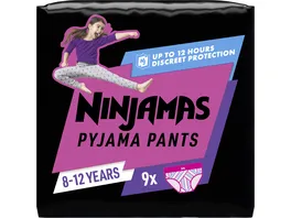 Ninjamas Pyjama Pants fuer Maedchen 8 12 Jahre