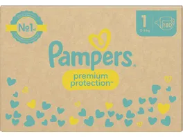 Pampers Premium Protection Windeln Gr 1 2 5kg Monatsbox