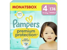 Pampers Premium Gr 4 Maxi 9 14kg Monatsbox