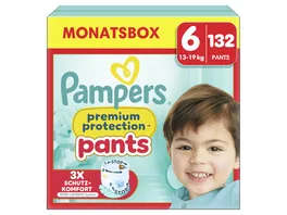 Pampers Premium Protection Pants Windeln Gr 6 15 kg Monatsbox