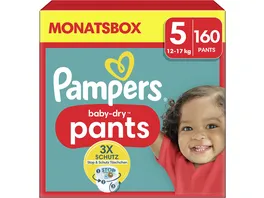Pampers Baby Dry Pants Gr 5 12 17kg Monatsbox