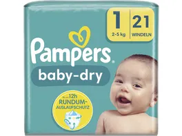 Pampers Baby Dry Gr 1 Newborn 2 5kg