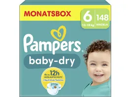 Pampers Baby Dry Gr 6 13 18kg Monatsbox