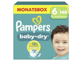 Pampers Baby Dry Gr 6 13 18kg Monatsbox