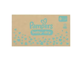 Pampers Baby Dry Gr 8 17 kg Monatsbox