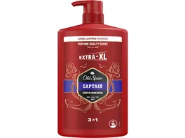 Old Spice Captain Body Hair Face Wash Extra XL