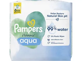 Pampers Feuchttuecher Aqua 6x48 288ST