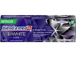 Blend A Med Zahnpasta 3D White Luxe Aktivkohle 75ml