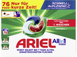 Ariel Universal Waschmittel All in 1 Pods