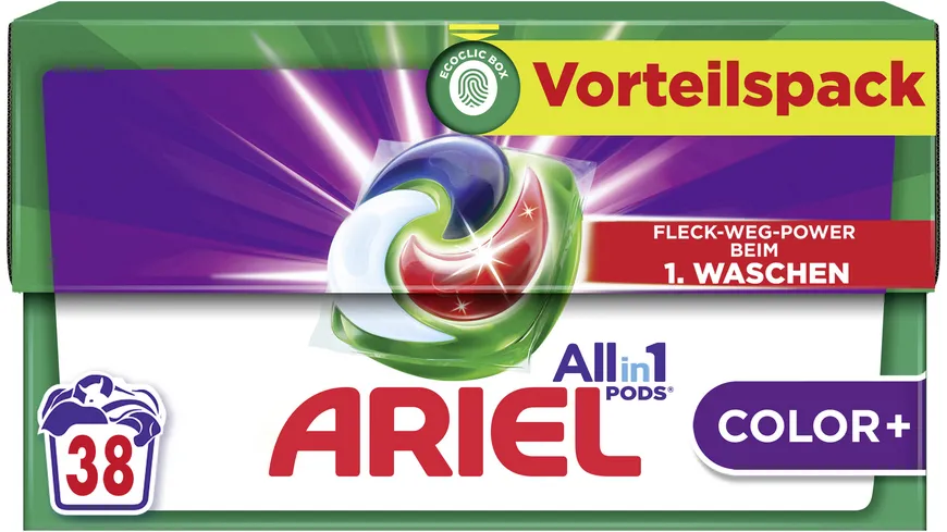 Ariel Color & Regular Waschmittel All-in-1 Pods 38x20